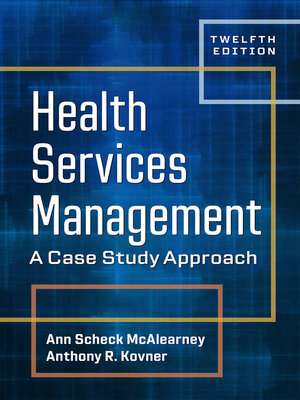 cover image of Health Services Management